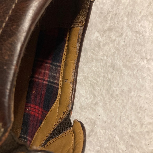 Men's Size 8 Clarks Collection Soft Cushion With Ortholite Loafers Brown - Picture 9 of 11